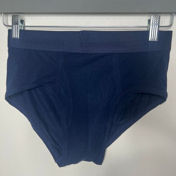 Commando Navy Blue Underwear Sz M - Picture 5 of 6